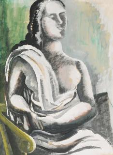 Ossip Zadkine - Femme Assise