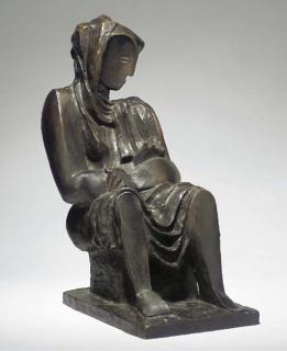 Ossip Zadkine - Femme assise