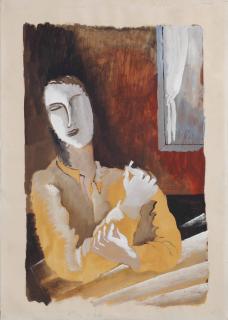 Ossip Zadkine - Fumeur Au Fenêtre