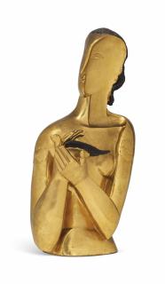 Ossip Zadkine - Jeune fille à la colombe