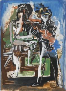 Ossip Zadkine - La Famille