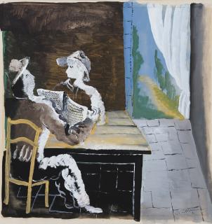 Ossip Zadkine - La Lecture