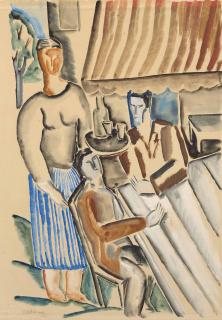 Ossip Zadkine - La terrasse