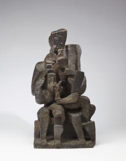 Ossip Zadkine - Le Bel Enfant ou Groupe familial ou La Famille ou Maternité ou Le Fils ou Le Scultpeur