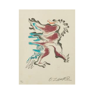 Ossip Zadkine - Portrait de l\'oiseau qui n\'existe pas et autres poèmes, 1965