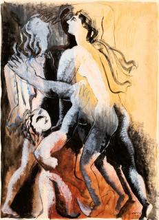 Ossip Zadkine - Quatre figures
