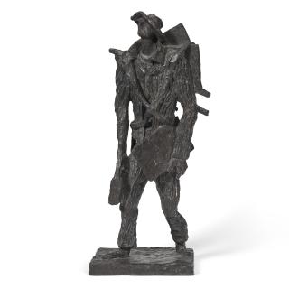 Ossip Zadkine - Van Gogh marchant à travers champs