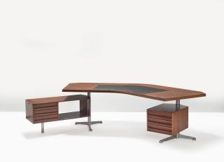 Osvaldo Borsani - Bureau \'T96\', le modèle créé en 1956, édition Tecno