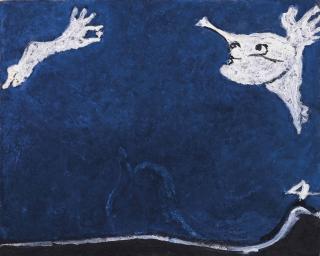 Osvaldo Licini - Amalassunta Con Naso A Trombetta