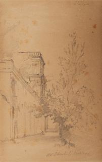 Oswald Achenbach - Italienischer Palast.