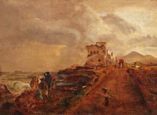 Oswald Achenbach - Landschaft südlich von Neapel