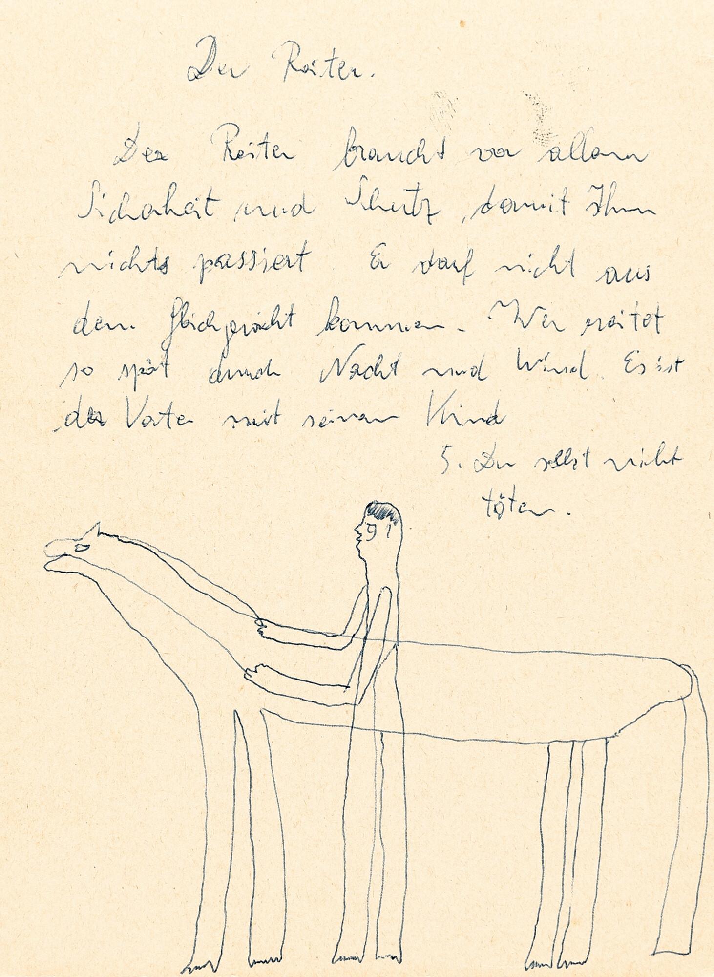 Oswald Tschirtner - „Der Reiter“