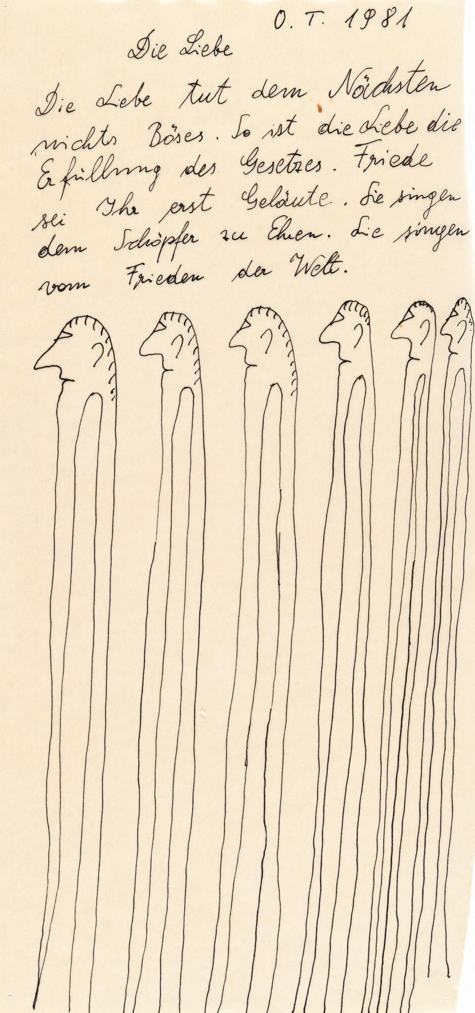 Oswald Tschirtner - „Die Liebe“