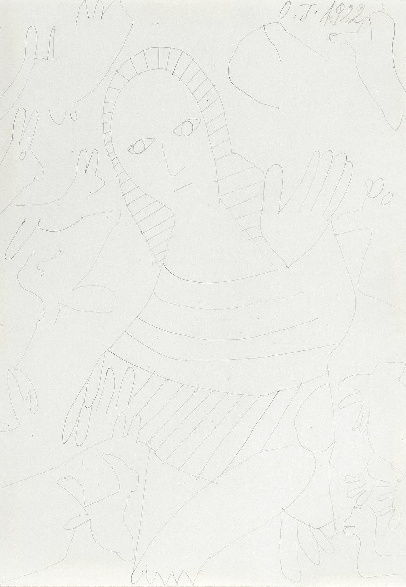 Oswald Tschirtner - Ohne Titel (Madonna)