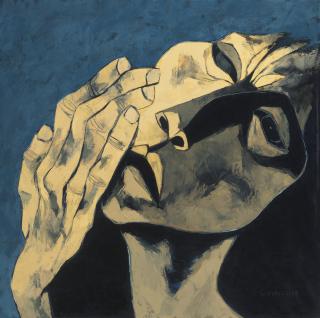 Oswaldo Guayasamín - Cabeza Y Mano