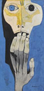Oswaldo Guayasamín - Cabeza Y Mano