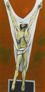 Oswaldo Guayasamín - Crucifixion 