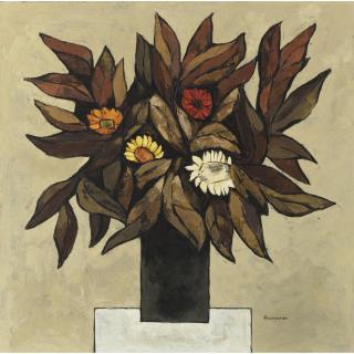 Oswaldo Guayasamín - Flores Secas