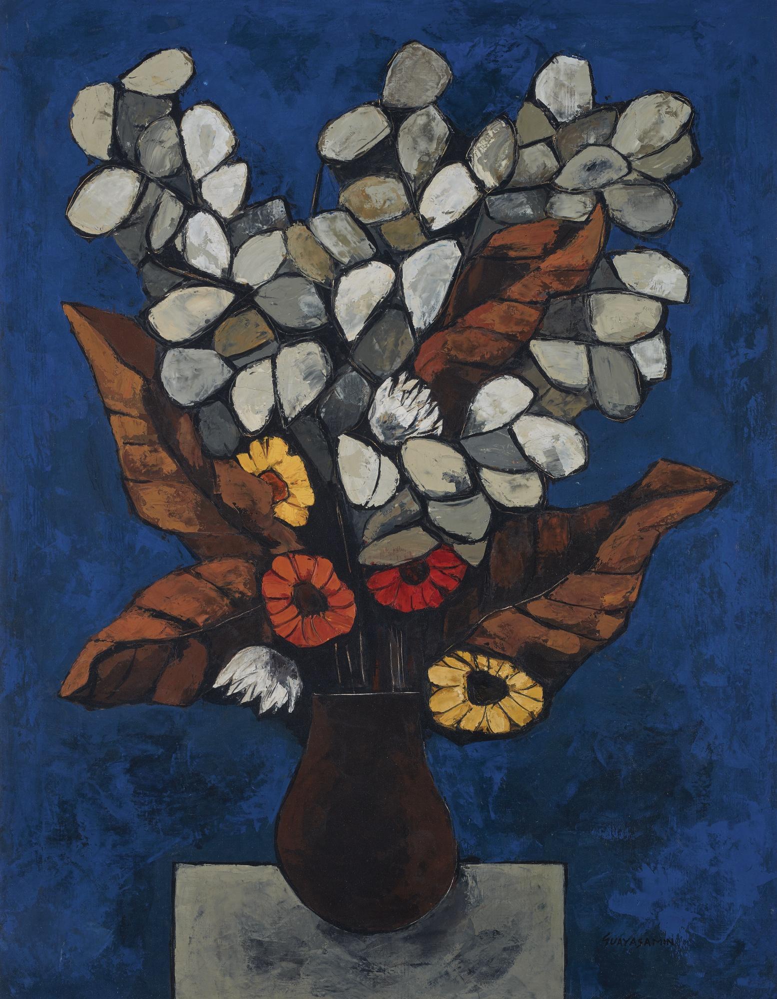 Oswaldo Guayasamín - Flores