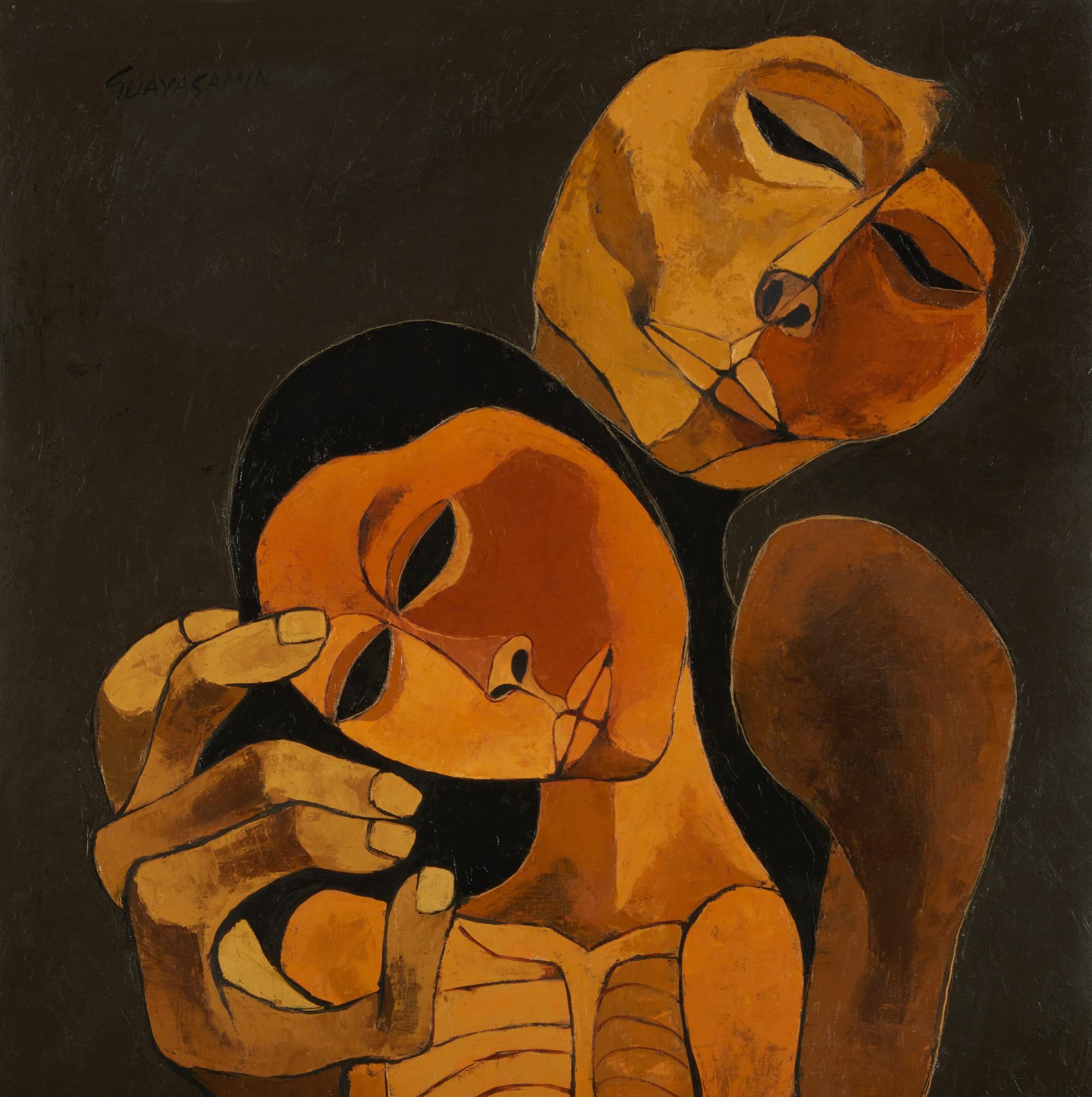 Oswaldo Guayasamín - Madre Y Niño