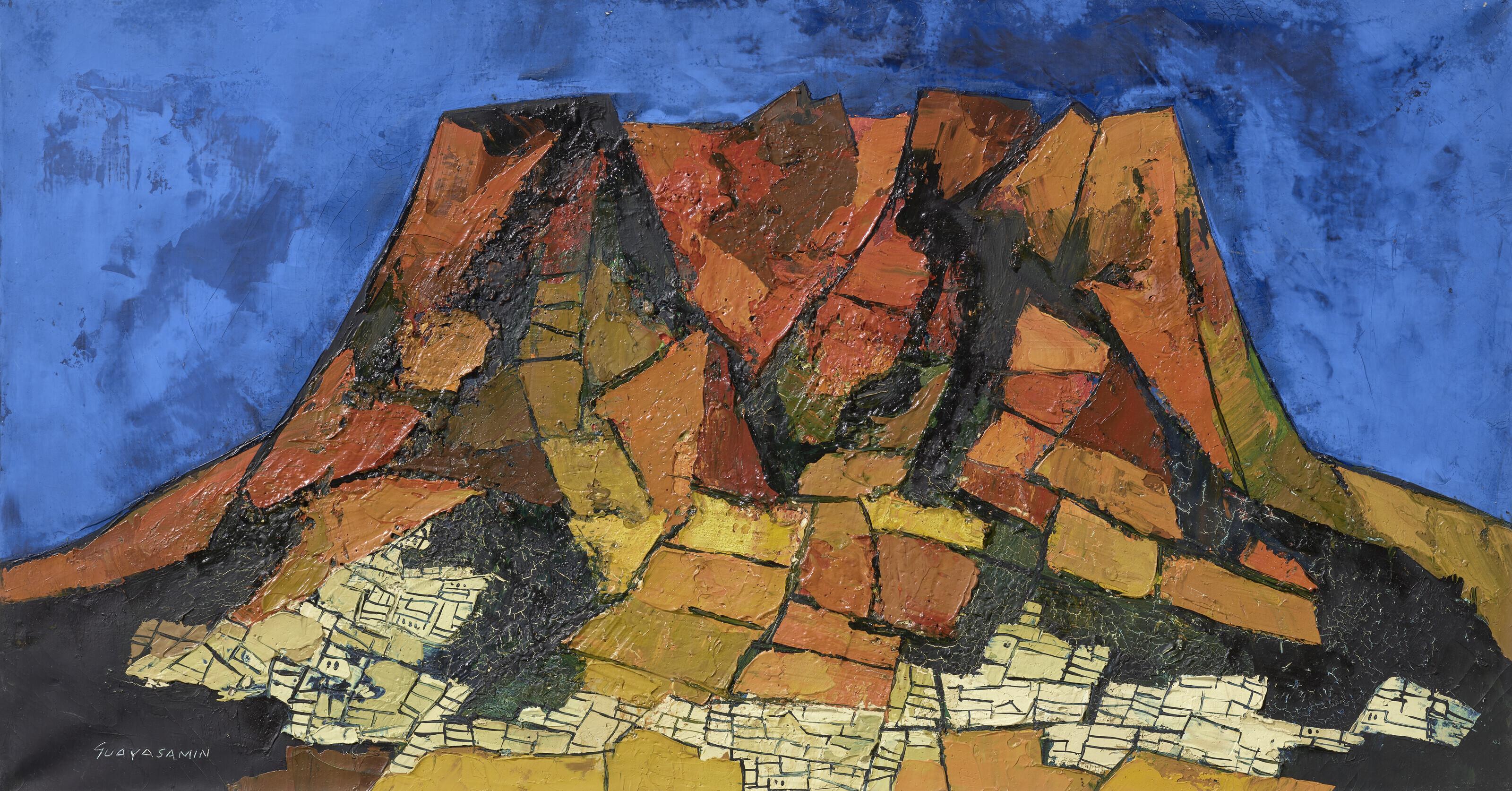 Oswaldo Guayasamín - Paisaje de Quito