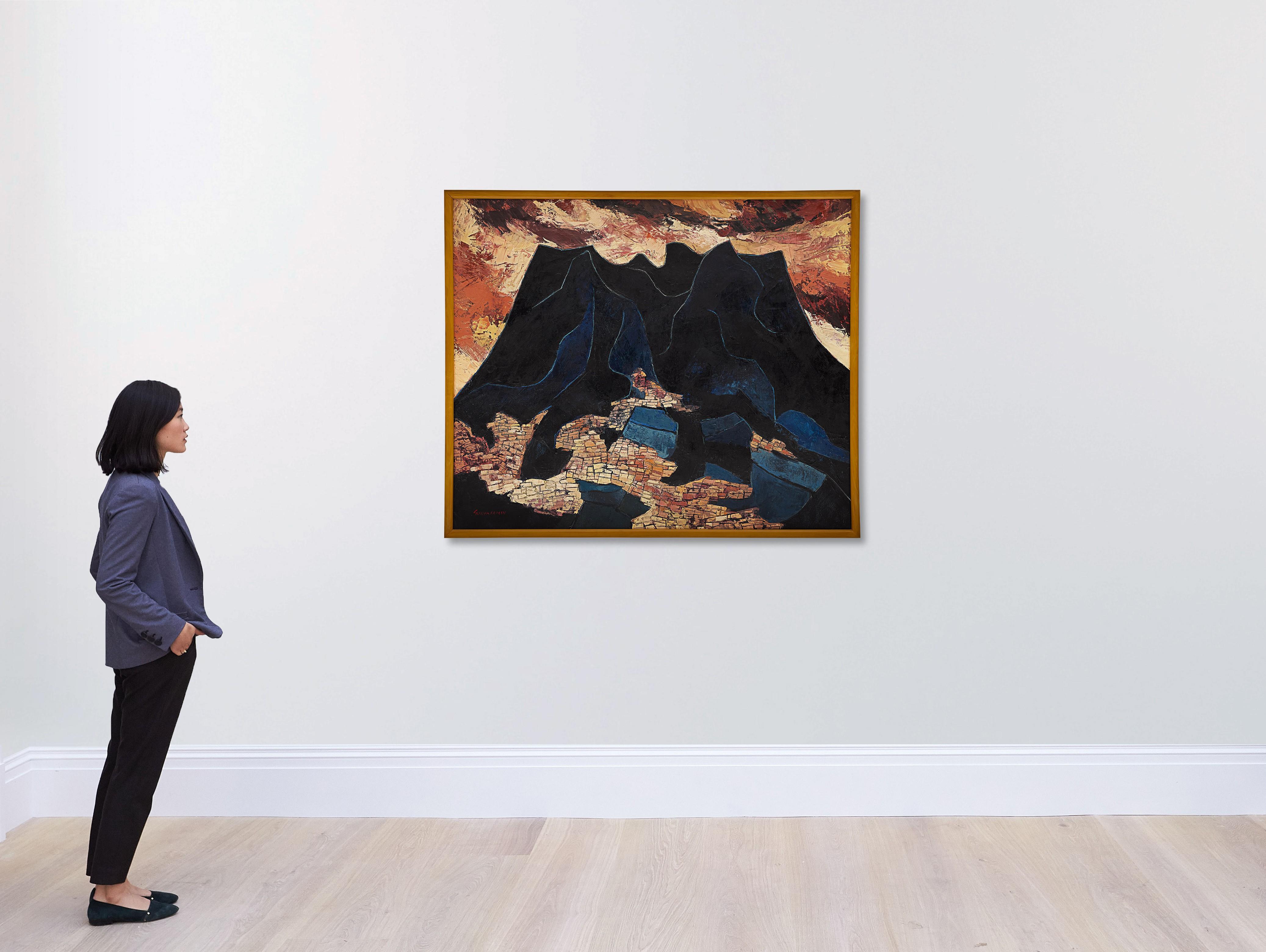 Oswaldo Guayasamín - Paisaje de Quito