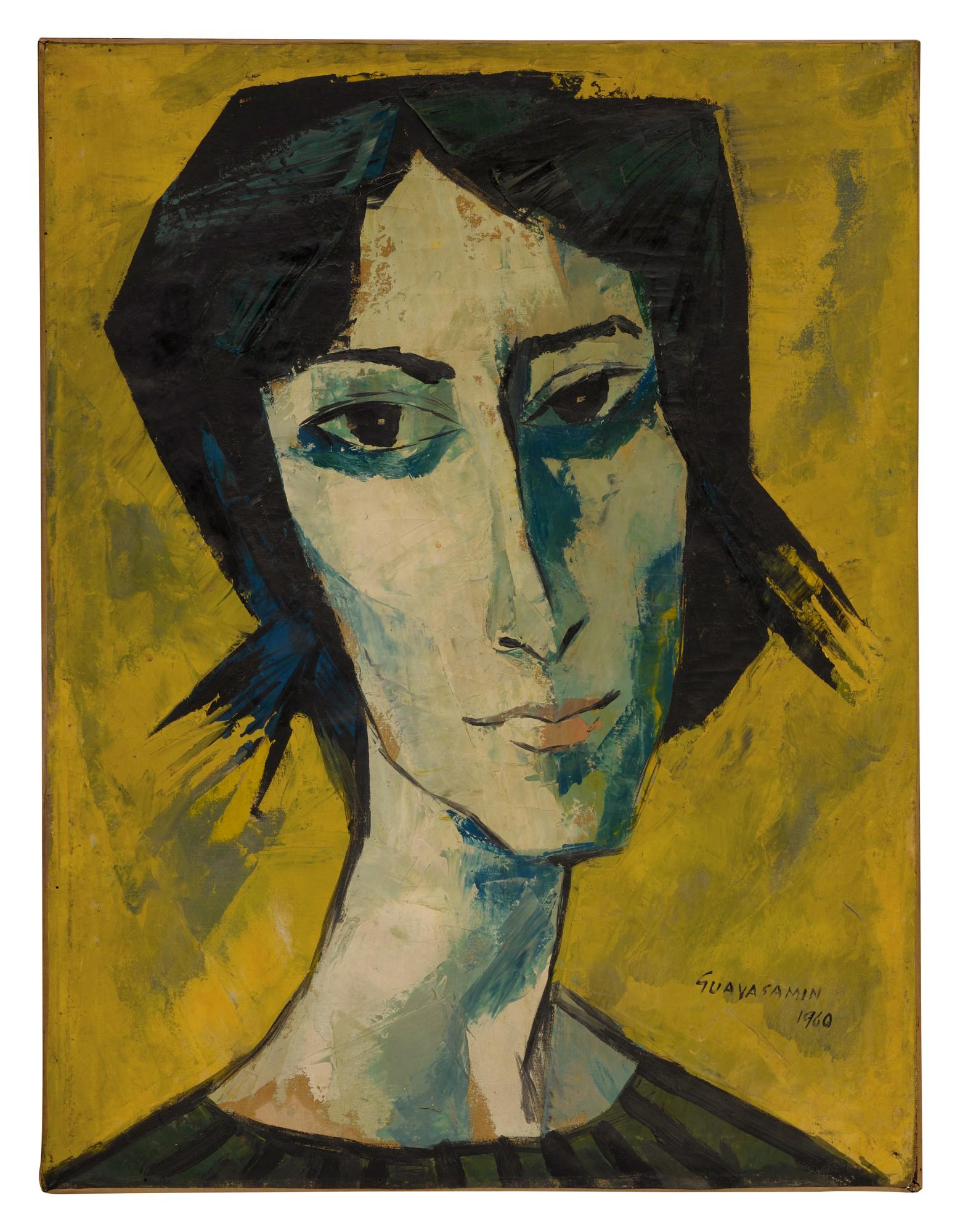 Oswaldo Guayasamín - Portrait of Myra Landau