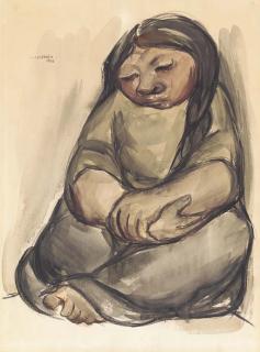 Oswaldo Guayasamín - Sin título