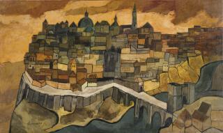 Oswaldo Guayasamín - Vista De Toledo