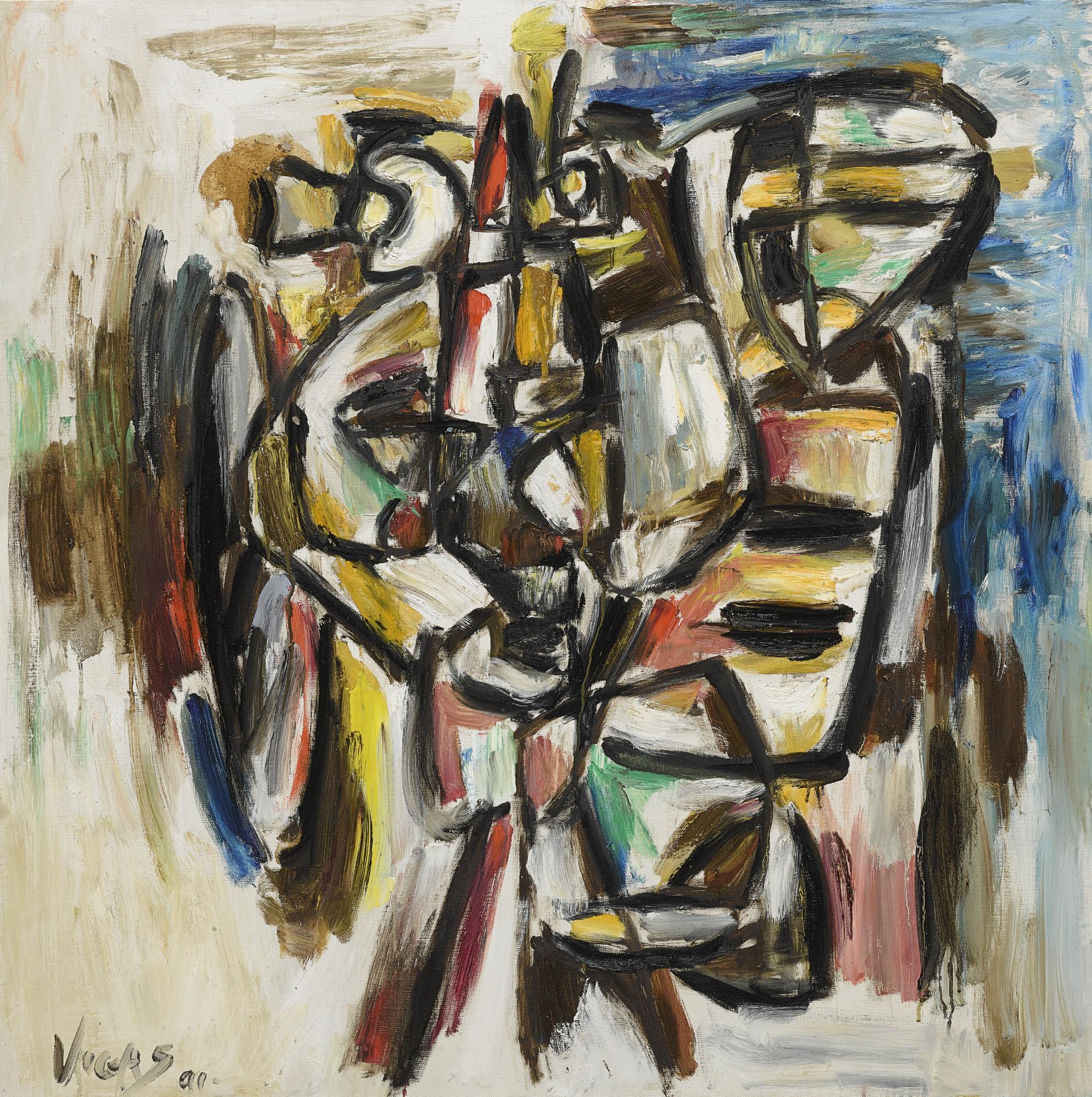 Oswaldo Vigas - Cabeza Metafisica