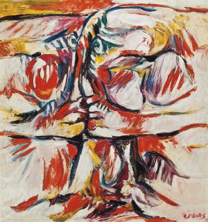 Oswaldo Vigas - Cabeza paisaje no. 1