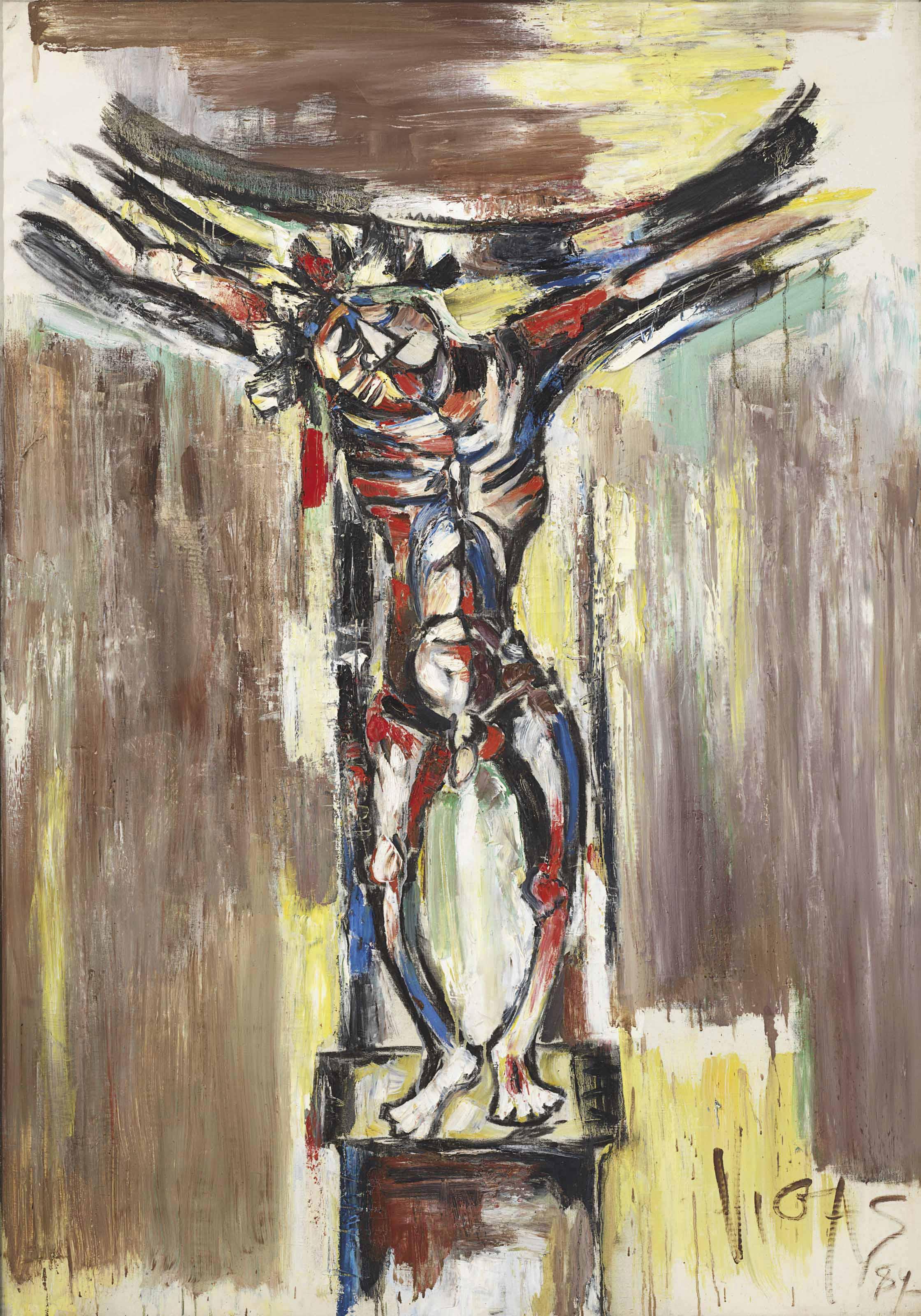 Oswaldo Vigas - Gran Crucifixión VI: in memoriam a los supliciados del Retén de Catia