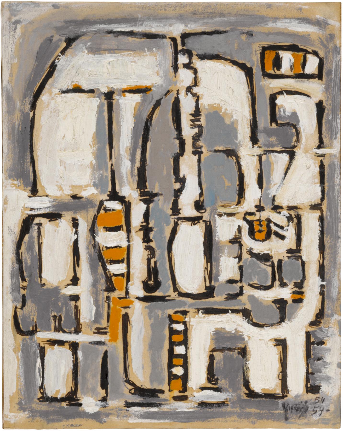 Oswaldo Vigas - Sans Titre