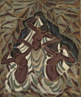 Otakar Nejedly - Bathing girls, India