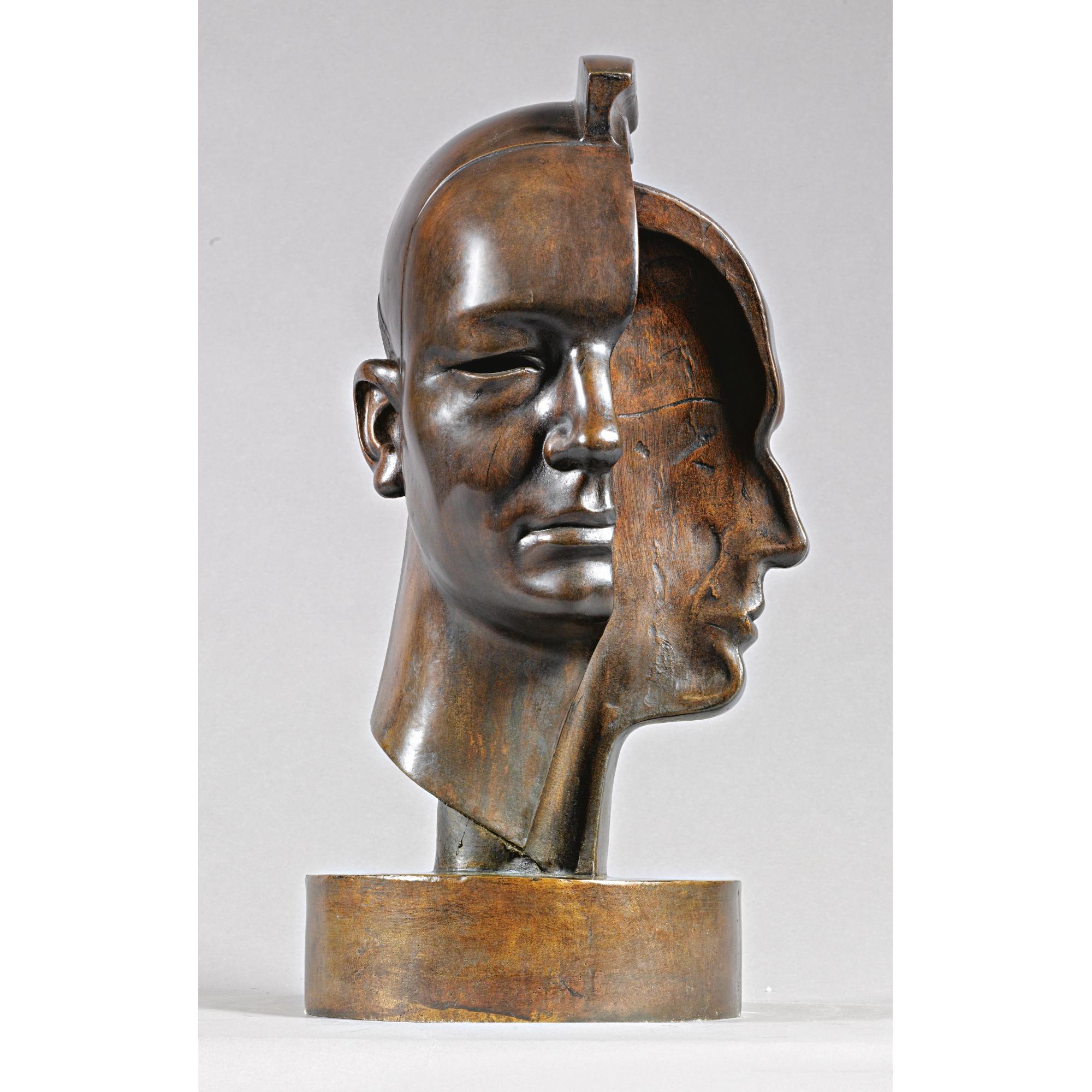 Otakar Svec - Czecdouble Portrait Of Actors Voskovec And Werich  (Dvojportrét Herců Voskovce A Wericha)