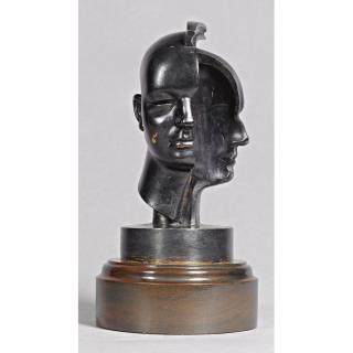 Otakar Svec - Czecdouble Portrait Of The Actors Voskovec And Werich  (Dvojportrét Herců Voskovce A Wericha)