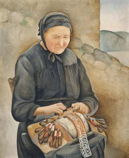 Othon Coubine - Vieille femme