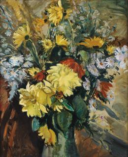 Othon Friesz - Les Dahlias Jaunes