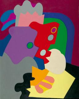 Otmar Alt - „Bunte Kuh II“.