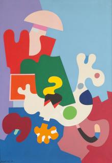 Otmar Alt - „Schaukelpferd und Gummitier“