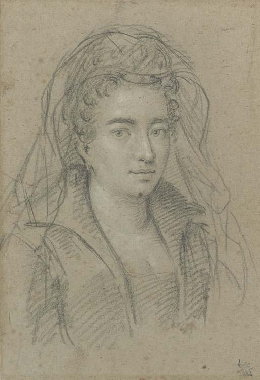 Ottavio Maria Leoni - Portrait of a woman, bust-length