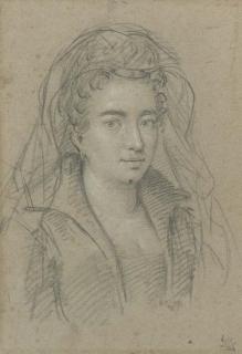 Ottavio Maria Leoni - Portrait of a woman, bust-length