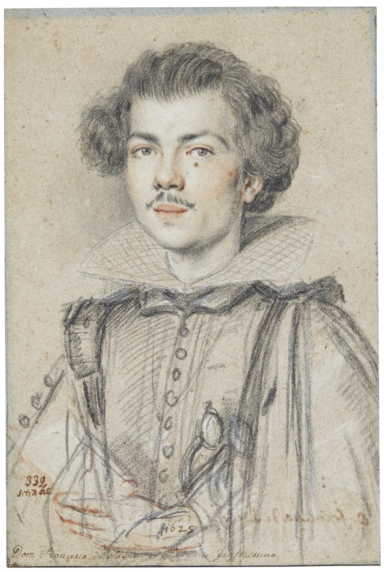 Ottavio Maria Leoni - Portrait Of Don Francesco De Sagno