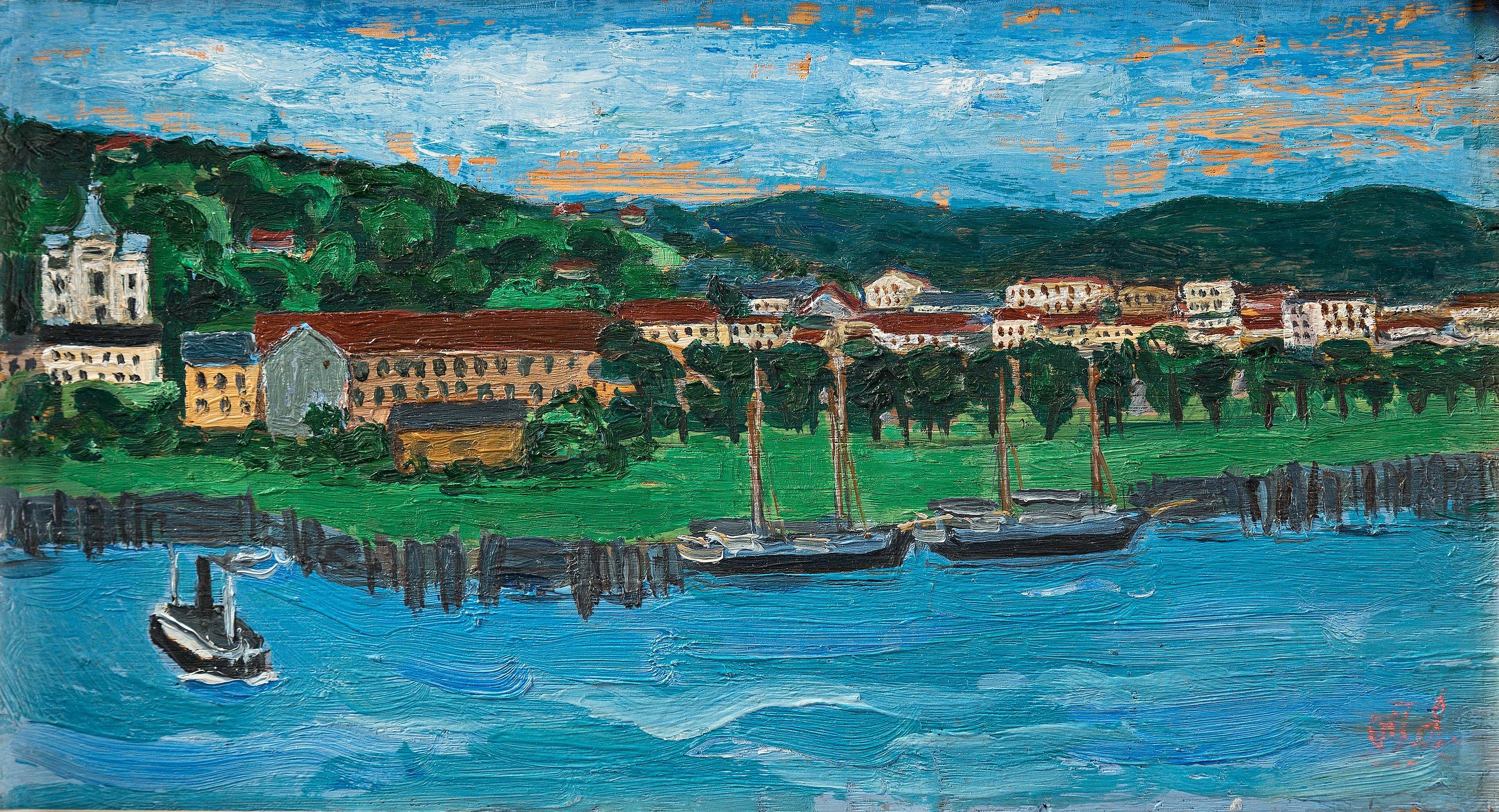 Otte Sköld - Vid Göta kanal