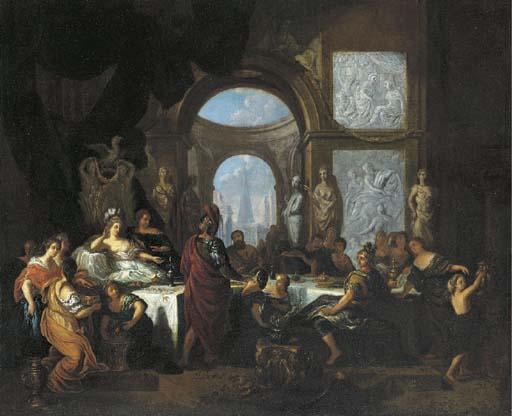 Ottimar Elliger II - The Banquet of Cleopatra