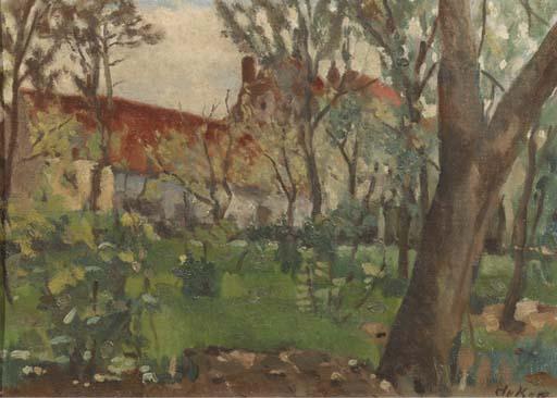 Otto B. de Kat - Huizen in het bos - Houses in a forest