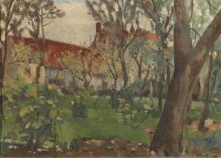 Otto B. de Kat - Huizen in het bos - Houses in a forest
