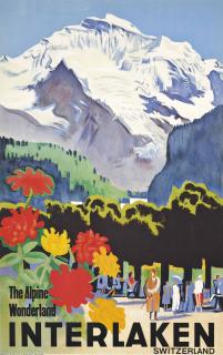 Otto Baumberger - Interlaken, The Alpine Wonderland