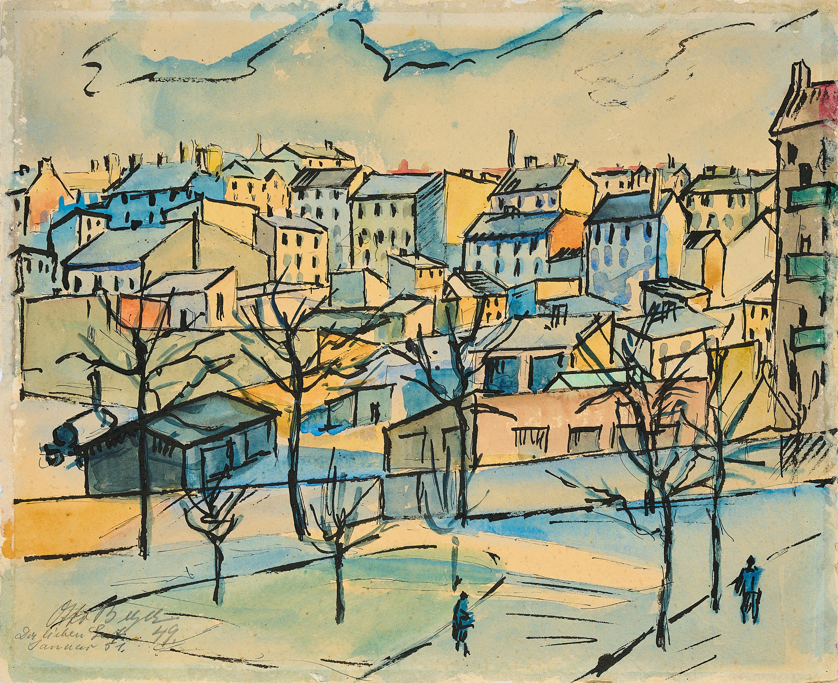 Otto Beyer - Ohne Titel.