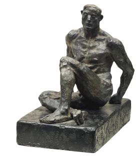 Otto Charles Bänninger - Sitzender Athlet, 1928